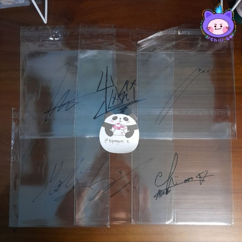 BENEFIT DIGIPACK TREASURE WEVERSE SIGNED ALL MEMBER