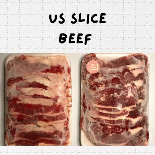 Daging Sapi Slice US / Shortplate / US Slice Beef 500gr