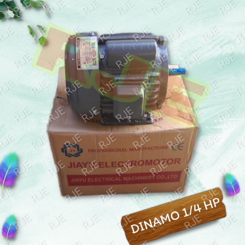 Dinamo penggerak Jiayu 1/4 hp rpm 1400 - mesin penggerak kompresor angin