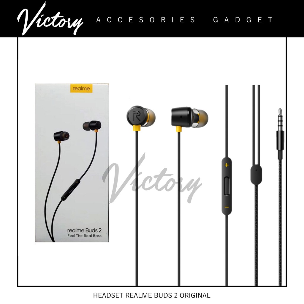 VICTORY2020 EARPHONE HEADSET REALME BUDS 2 OEM