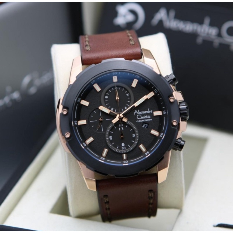 JAM TANGAN PRIA ALEXANDRE CHRISTIE AC 6583 ORI!! MURAH MERIAH GARANSI RESMI!!