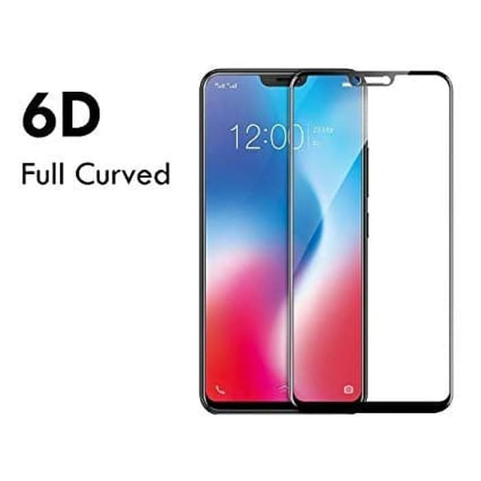 Tempered Glass Full Cover For Vivo V9