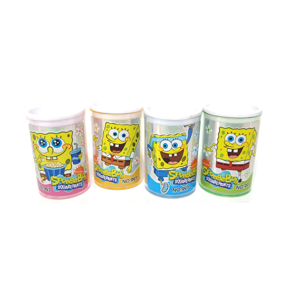 

Minicart Rautan Pensil Spongebob 2 Lubang PS983
