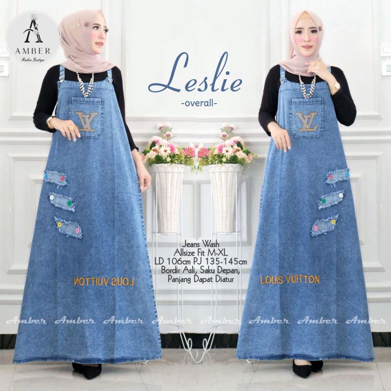 Leslie overall | jeans wash | ld 106 Pb 135-145 | fit M-XL | no inner