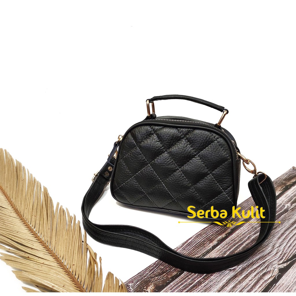 Tas selempang Wanita Tas Kulit Size Kecil
