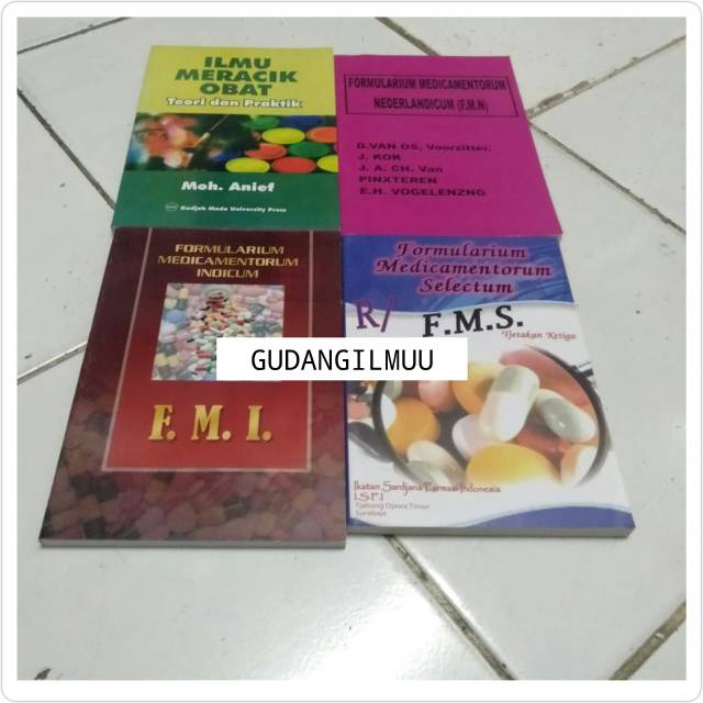 Jual Buku Farmasi Ilmu Meracik Obat , FMN , FMI , FMS Shopee Indonesia