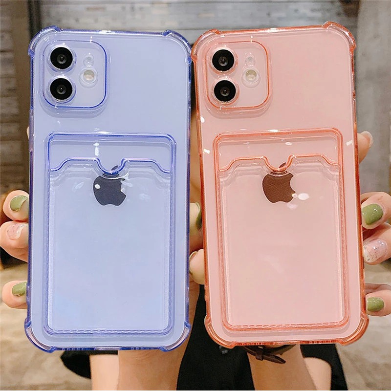 IPHONE Bening Dompet case Cover case Penutup Casing Untuk Iphone11 12 13 14 Pro MAX Plus X XS MAX Xr 78 Plus SE 2020