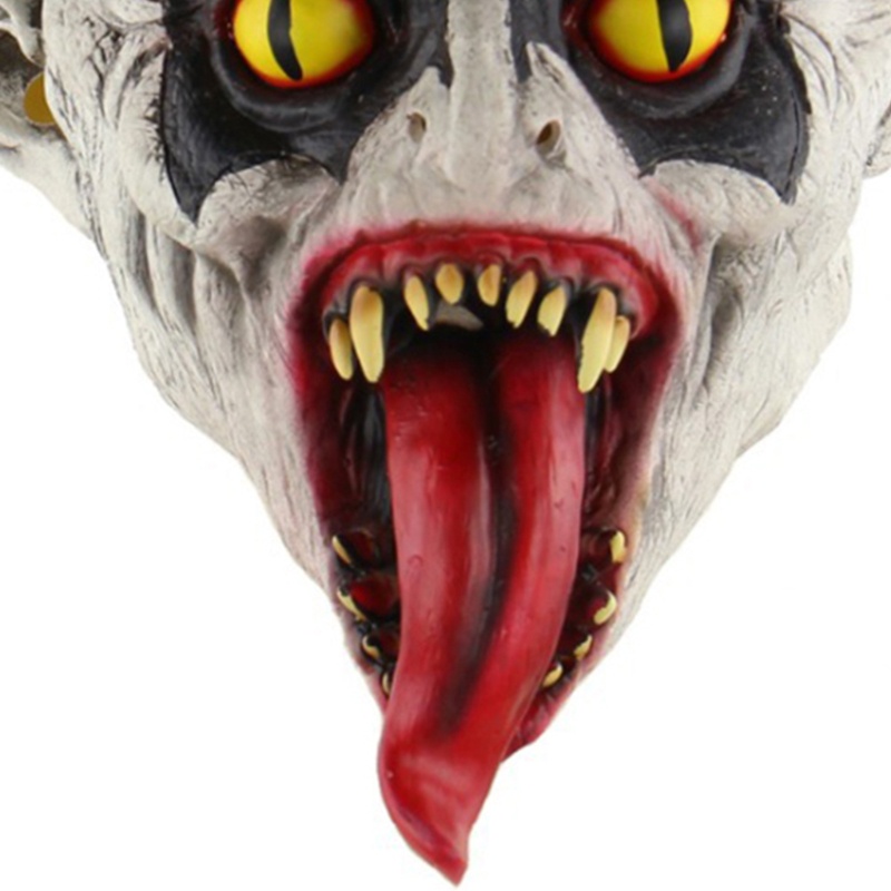 Perisai Badut Horror Bahan Latex Untuk Pesta Halloween