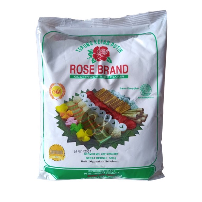 Tepung Ketan Rose Brand 500gr / Rose Brand Tepung Ketan 500gr