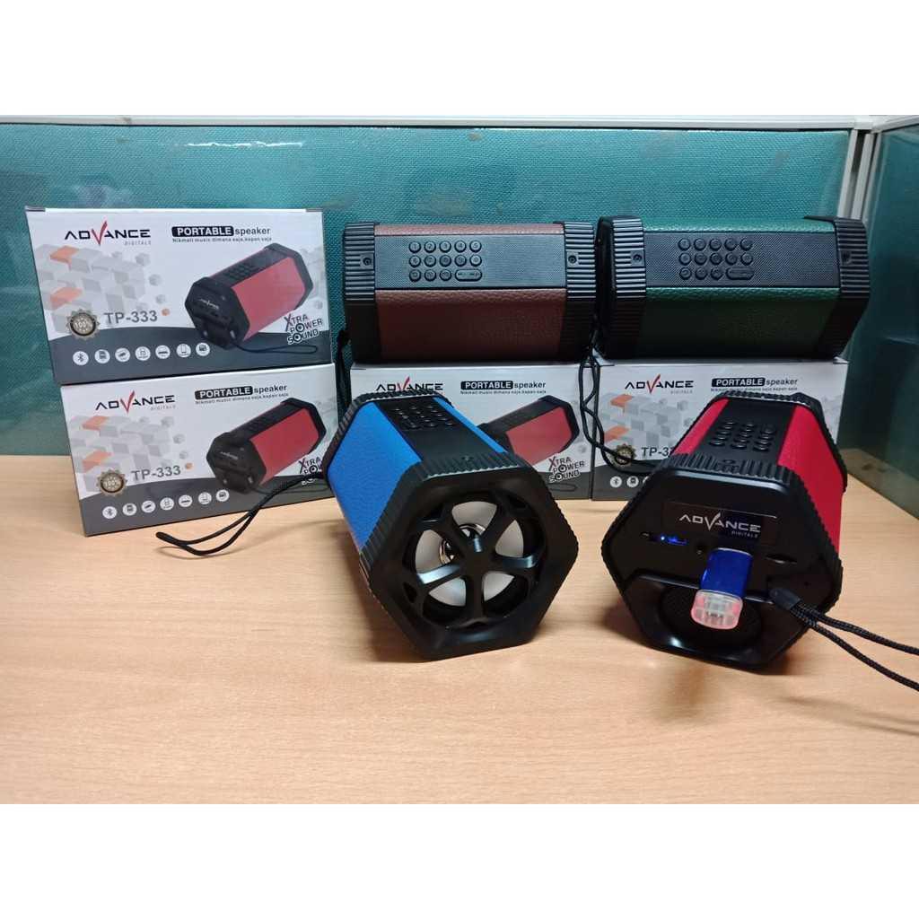Speaker Advance TP333 Bluetooth [Merah]