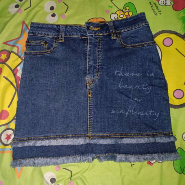 Preloved Rok mini Merk Dust ori