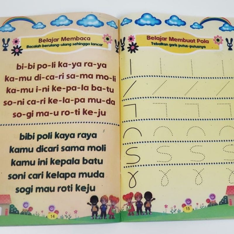 Buku Aku Bisa Baca Tulis Untuk TK/PAUD