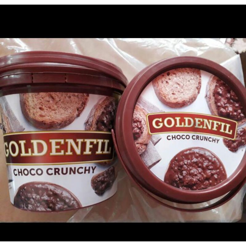 

Selai Goldenfil Choco Crunchy & Green Tea Crunchy Ukuran 1kg