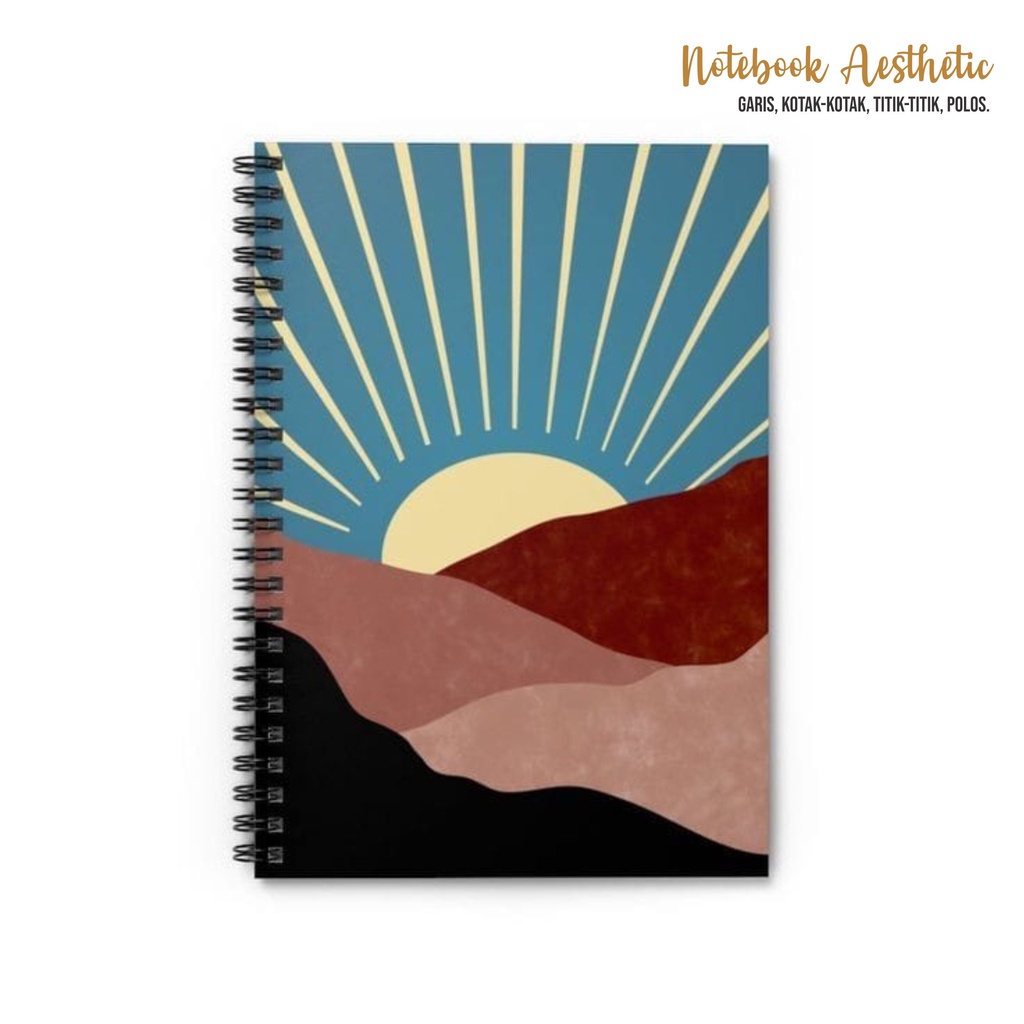 

Notebook Aesthetic | Ready Cover | A5 | 100 Page