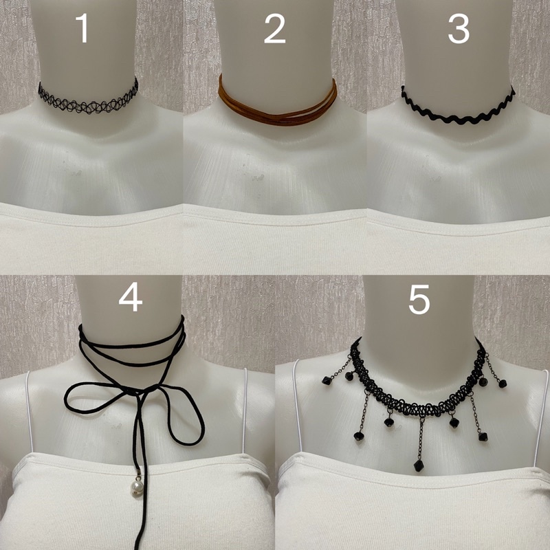 New Choker Necklace / Kalung Coker Korea Fashion #001