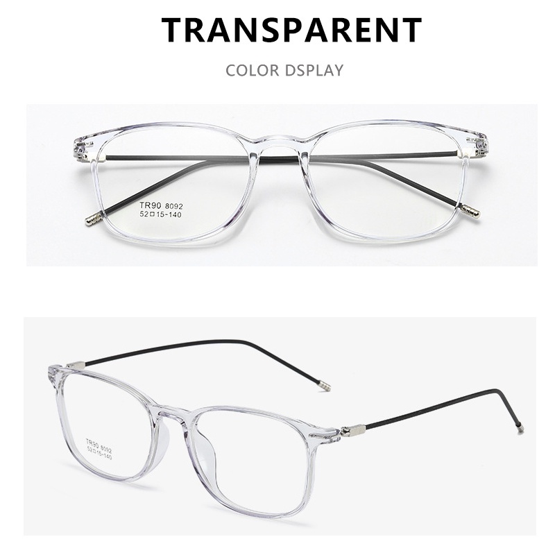 Kacamata Kelas Kelas Nearsighted 50 100 150 200 250 300 350 400 450 500 550 600 Untuk Pria Dan Wanita