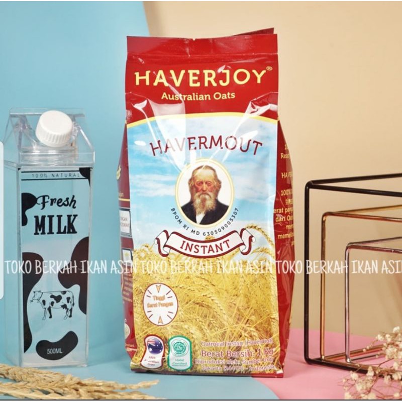 

Haverjoy Havermout Instant Australian Oats 1 KG
