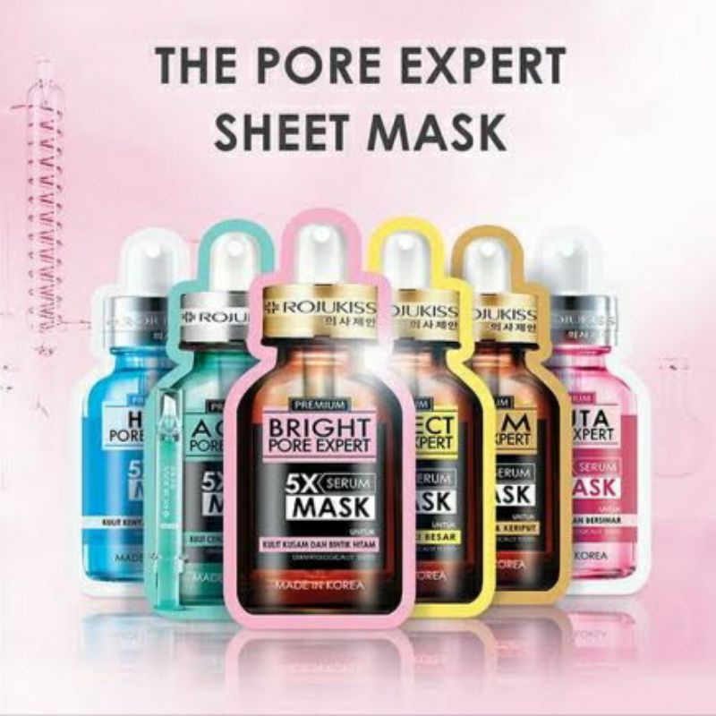 Rojukiss Sheet Mask / Masker Wajah Rojukiss