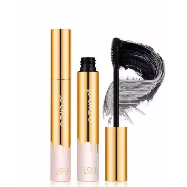 O.TWO.O GOLD MASCARA WATERPROOF LONG LASTING CURLING EYELASH COSMETICS