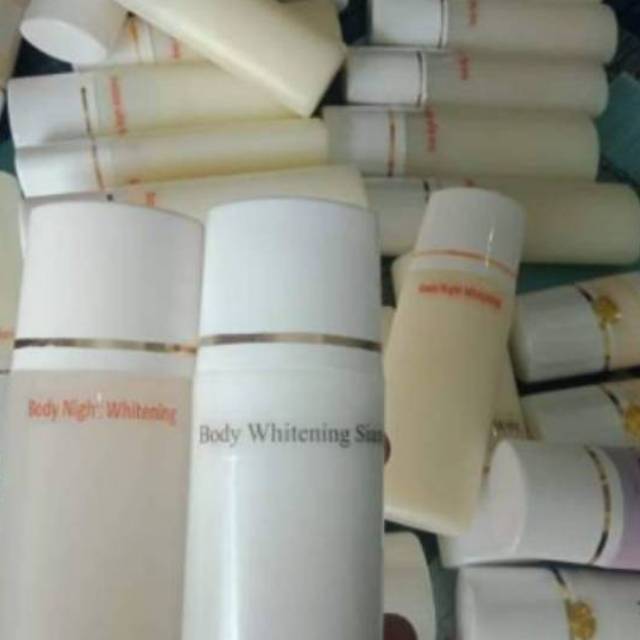 Hb pemutih badan lebel merah