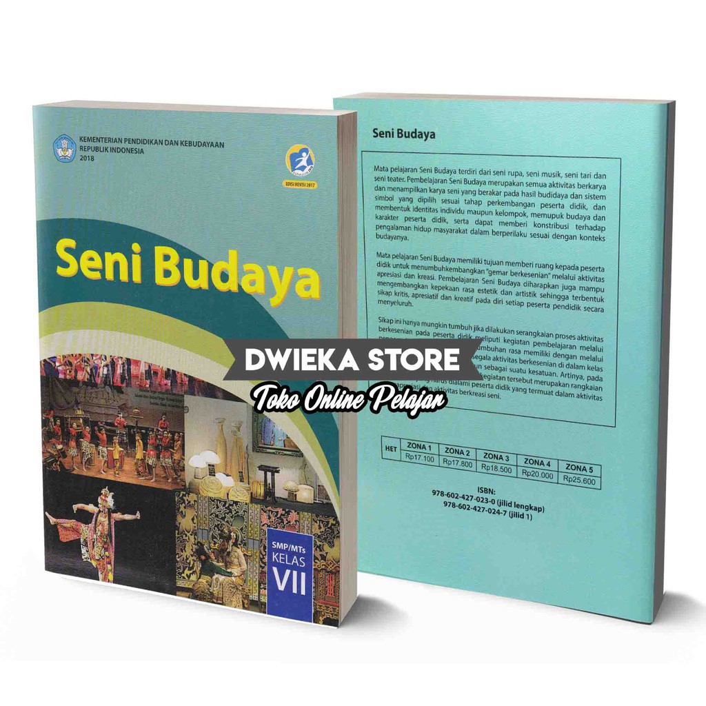 Buku Siswa Seni Budaya Kelas 7 Smp Kurikulum 2013 Edisi Revisi 2017 Shopee Indonesia