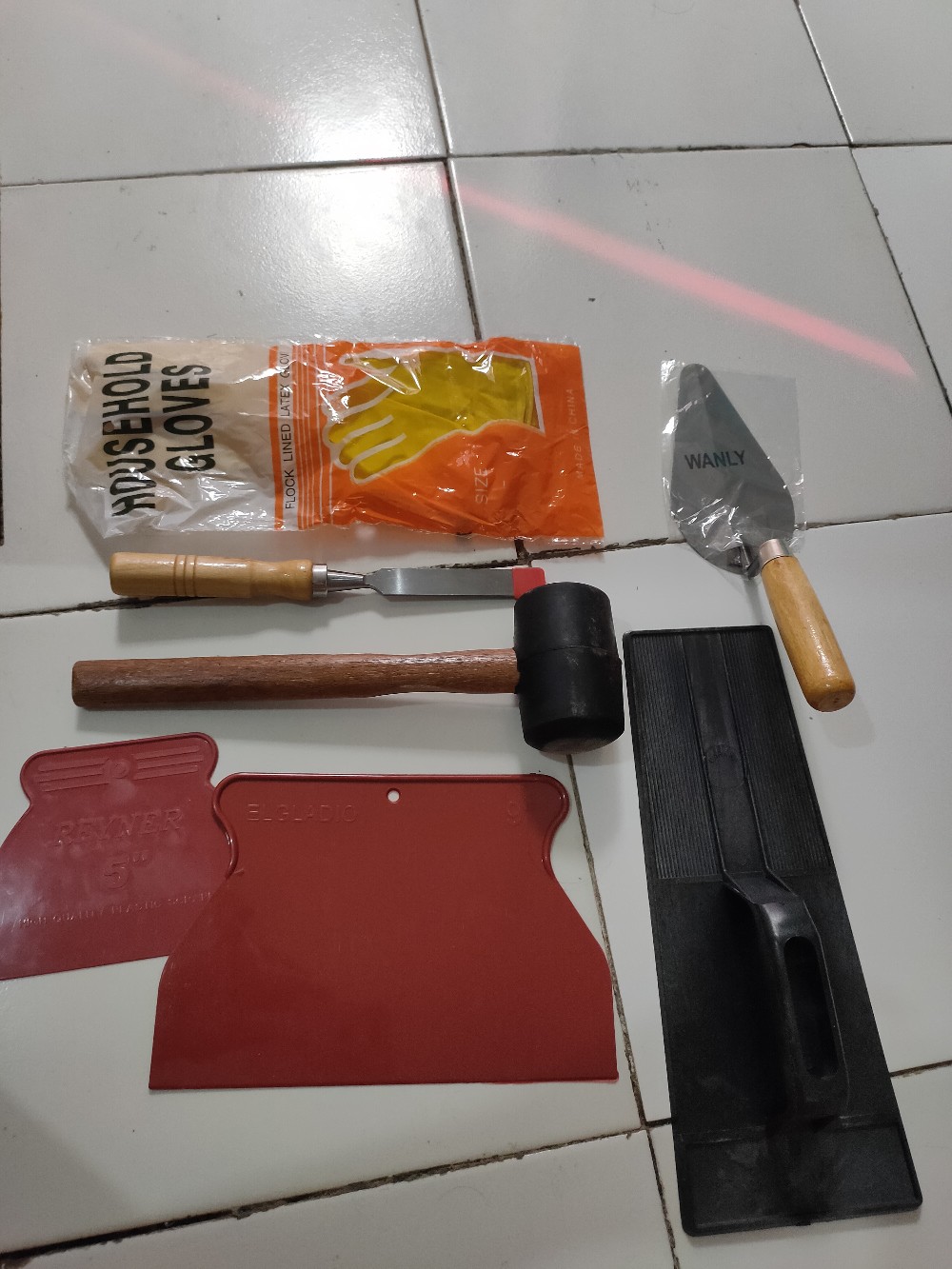 Sendok Tembok Semen Lancip 6” 6 Inci Eiffel / Sendok Aduk Semen