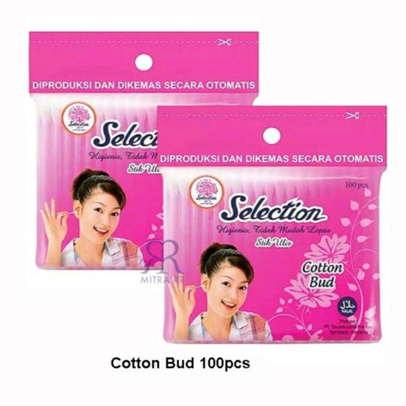 Cotton bud selection 100 pcs