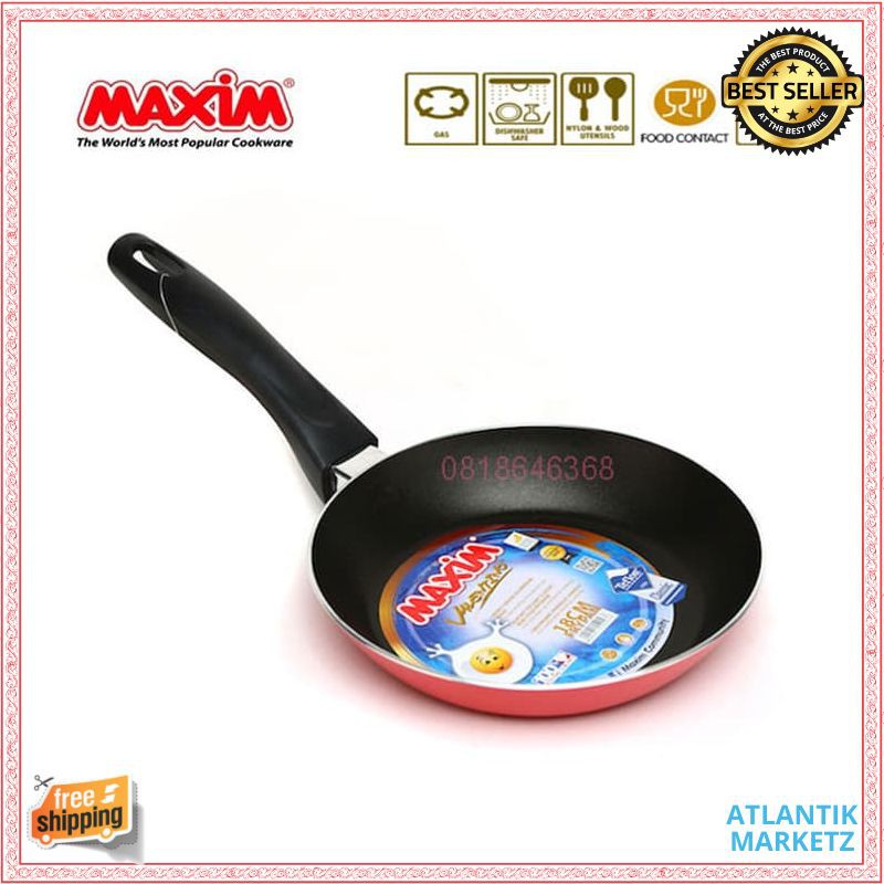 Wajan Teflon Kecil / Goreng Telur Maxim Valentino 12cm Frypan
