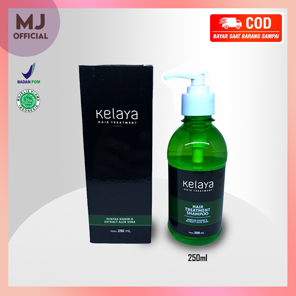 KELAYA HAIR TREATMENT SHAMPOO RAMBUT ANTI RONTOK KALAYA SHAMPO 250ML