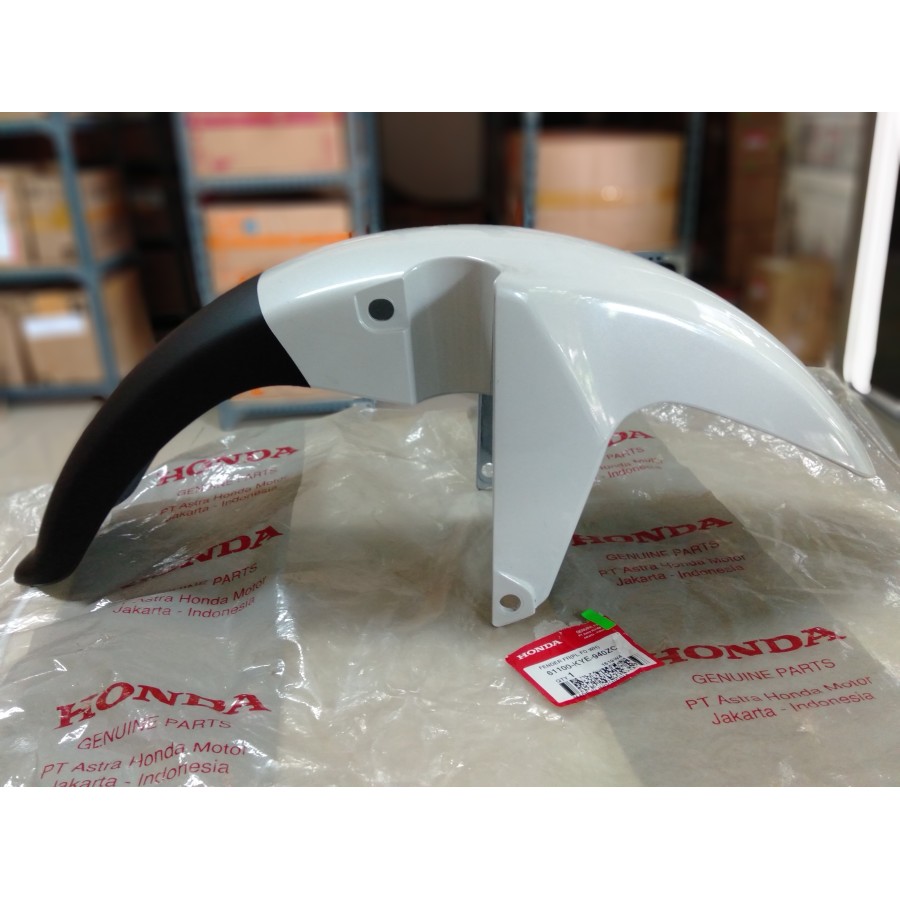 Spakbor Depan Megapro FI White