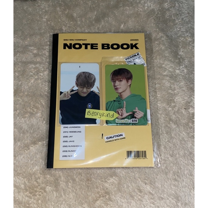 (Baca Deskripsi) BUNDLE PC/PHOTOCARD TAEHYUNG ORUL & NOTEBOOK GGUGGU & JENO LEMONILO