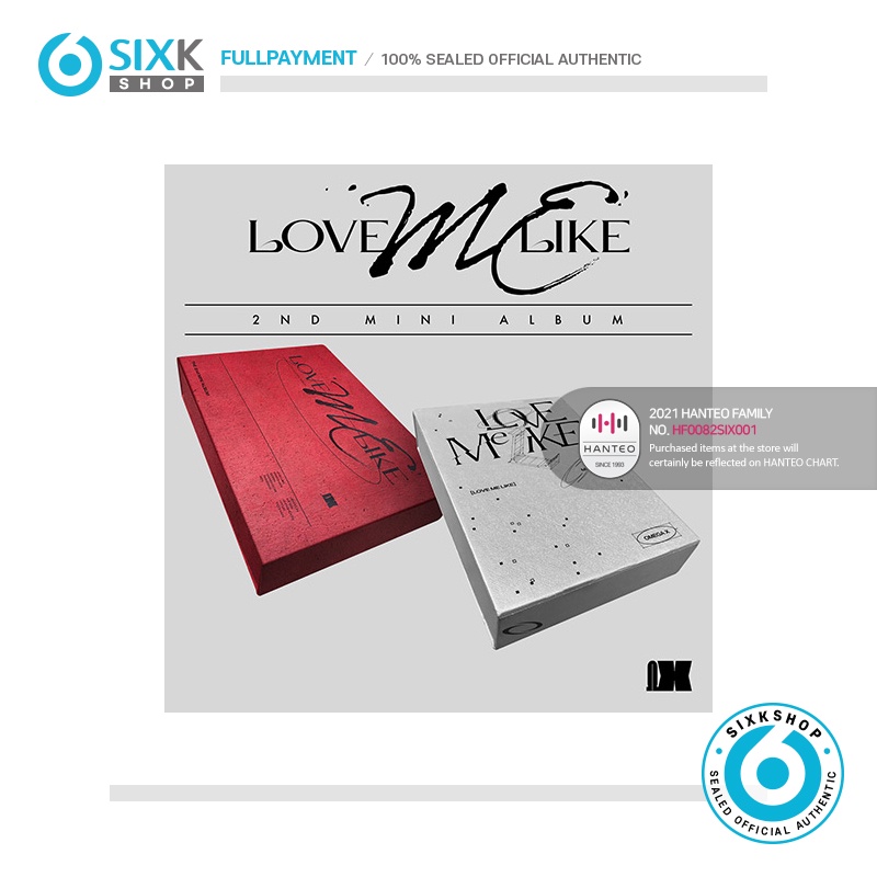 OMEGA X - 2nd Mini Album LOVE ME LIKE