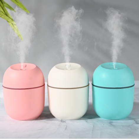 Humidifier Udara Bentuk Telur Purifier Air Diffuser Portable Penjernih Ruang 220ml