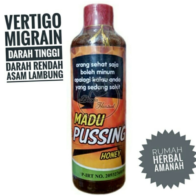 Madu Pusing untuk Vertigo Migrain Asam lambung