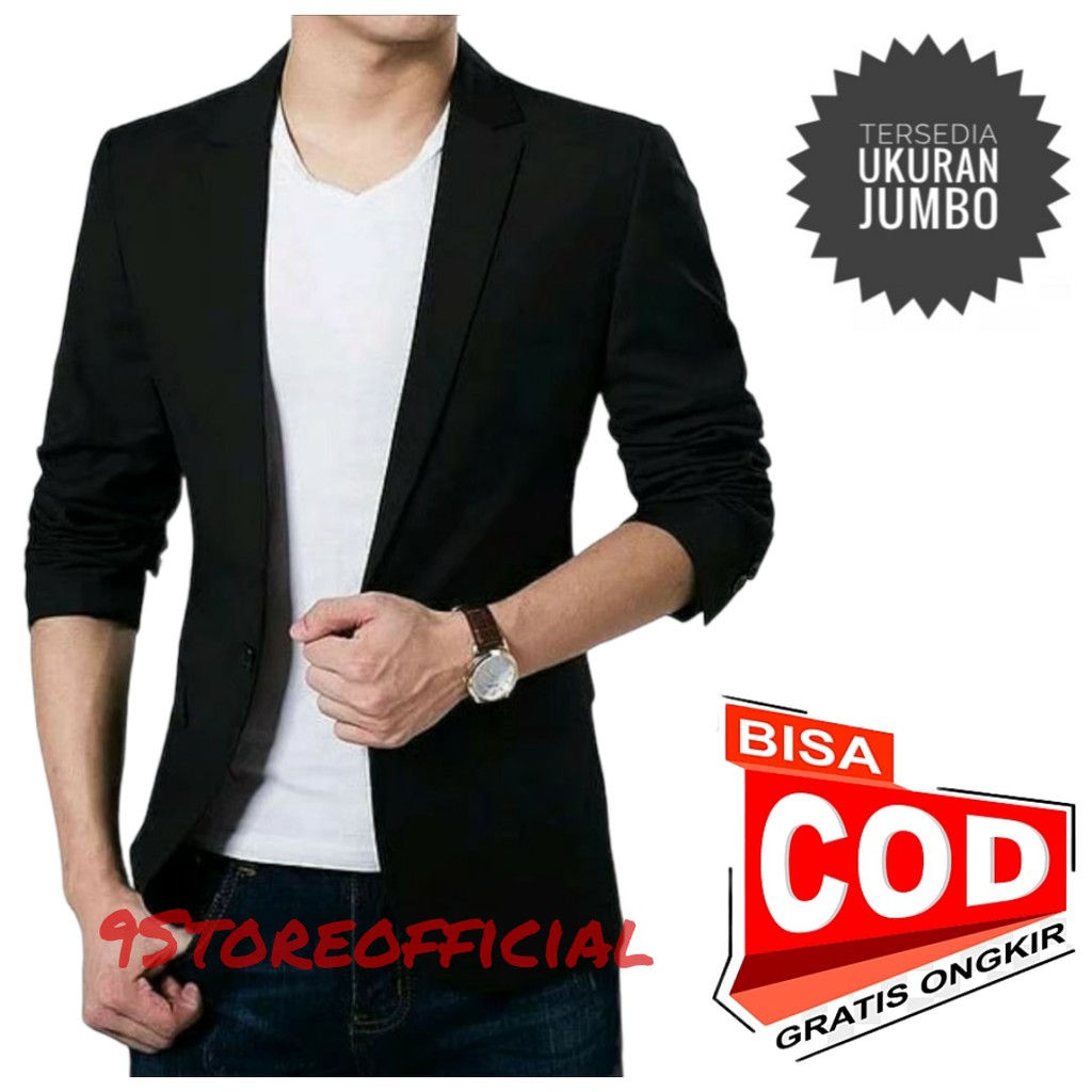 9Storeofficial - Blazer Pria / Jas Blazer Pria / Jas Pria / Jaz Blazer Formal Kantor Pernikahan Pria Ukuran M Sampai XXL.