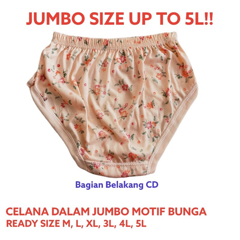 CD Celana Dalam Wanita Jumbo Bigsize Katun Adem Kancut Wanita Sempak Wanita Cawet Celana Dalam Ibu Hamil