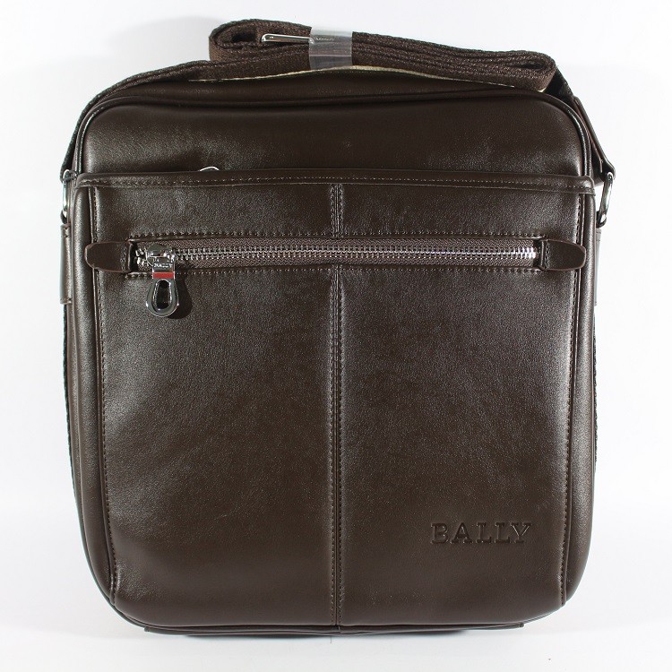 TAS SELEMPANG PRIA KANTOR CASUAL IMPORT - BALLY 179 BROWN