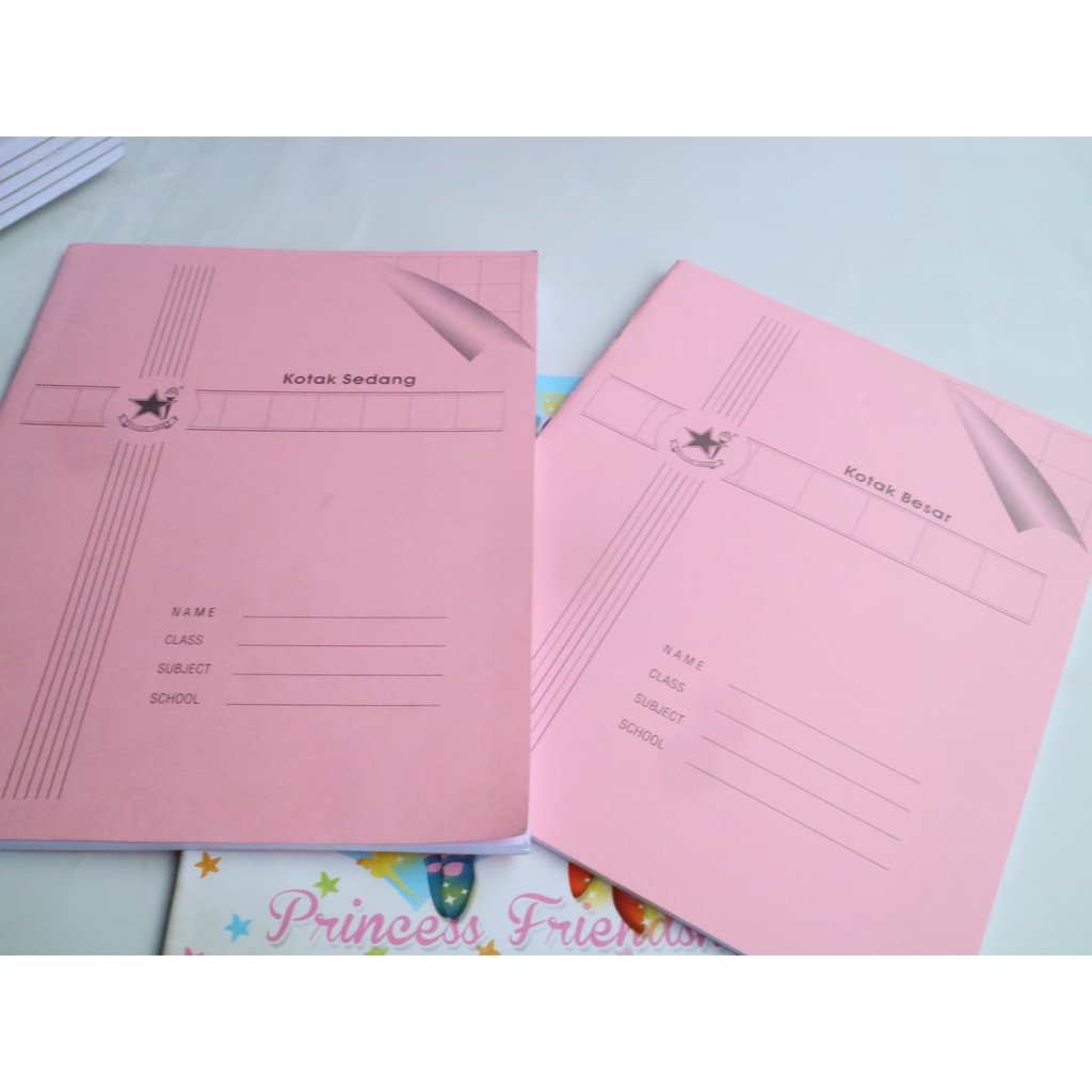 

BUKU KOTAK SEDANG /BUKU KOTAK MANDARIN/ BINTANG OBOR SEDANG DAN BESAR