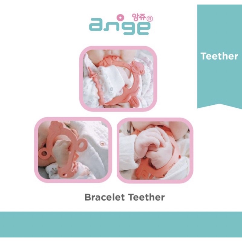ANGE BRACELET TEETHER 3M+ - Ange Teether Gigitan bayi