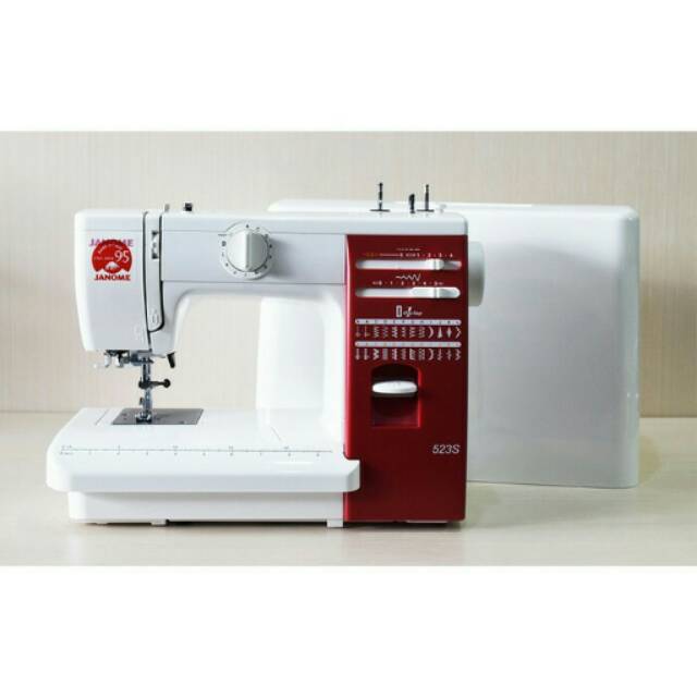 Mesin Jahit JANOME 523S Portable - Body Full Besi