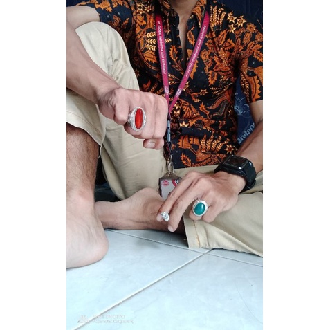 batu akik pandan merah menor sisik betik