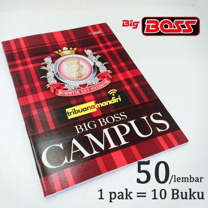 Buku Tulis Big Boss 50 Boxy