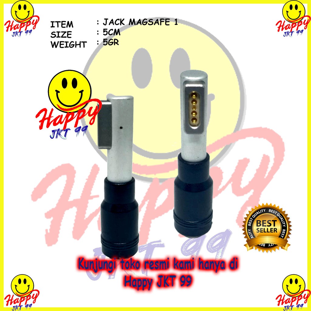 [ HAPPY JKT 99 ] JACK PSU MAGSAFE1 CONVERTER MAGSAFE 1 ADAPTOR MAGSAFE 1 DC