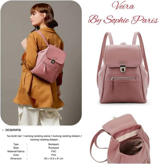 Tas Ransel Sophie Martin Paris