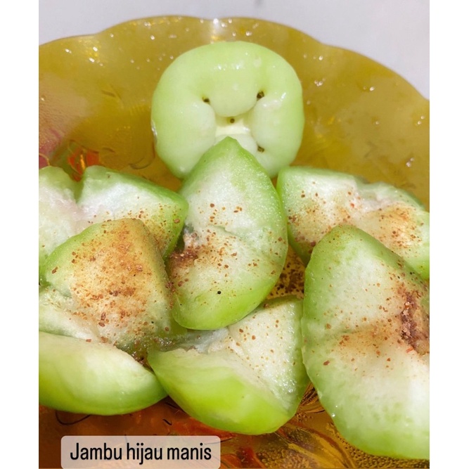 

Asinan Jambu Hijau Manis Super Fresh, Free Bubuk Cocol/terasi