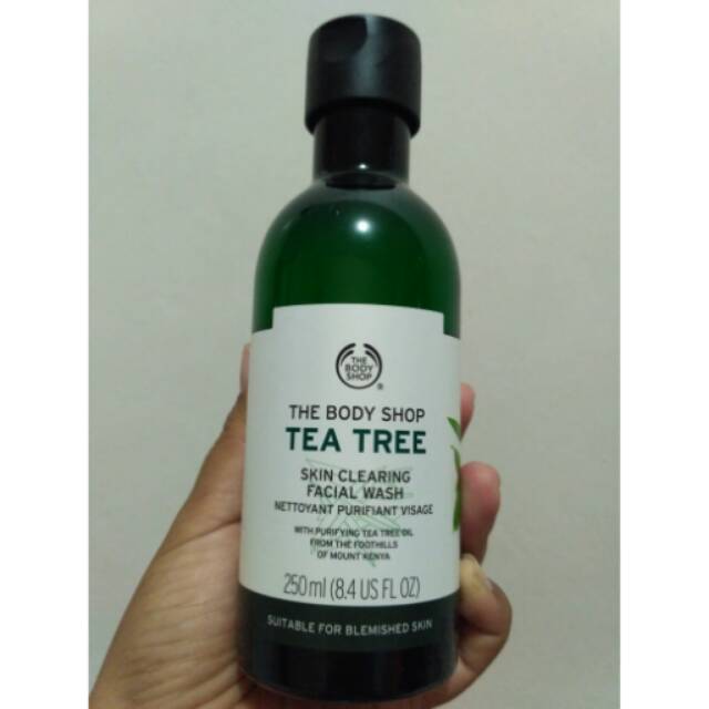 body shop tea tree face wash side effects