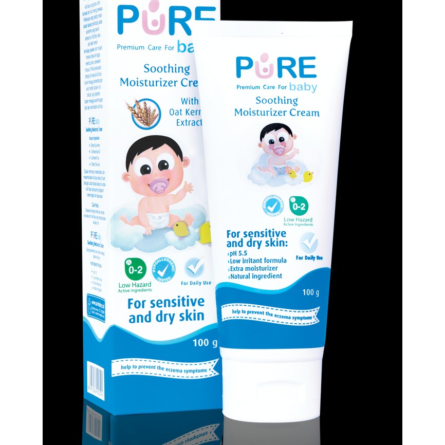 pure baby moisturizer cream