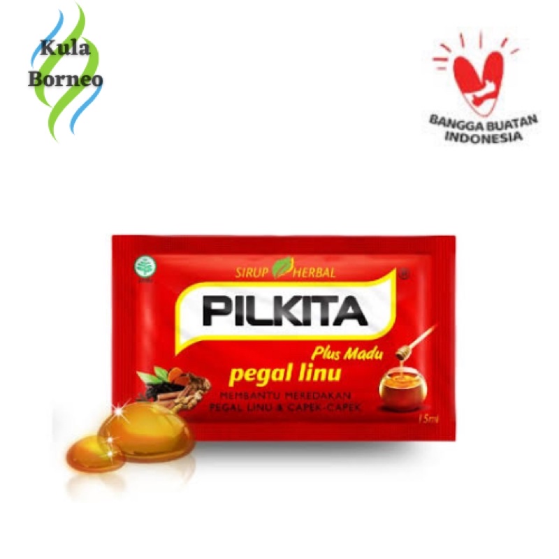 Pilkita Cair Sirup Herbal Pegalinu Plus Madu