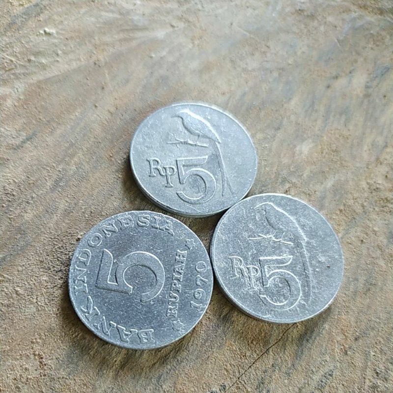 Uang Kuno 5 rupiah