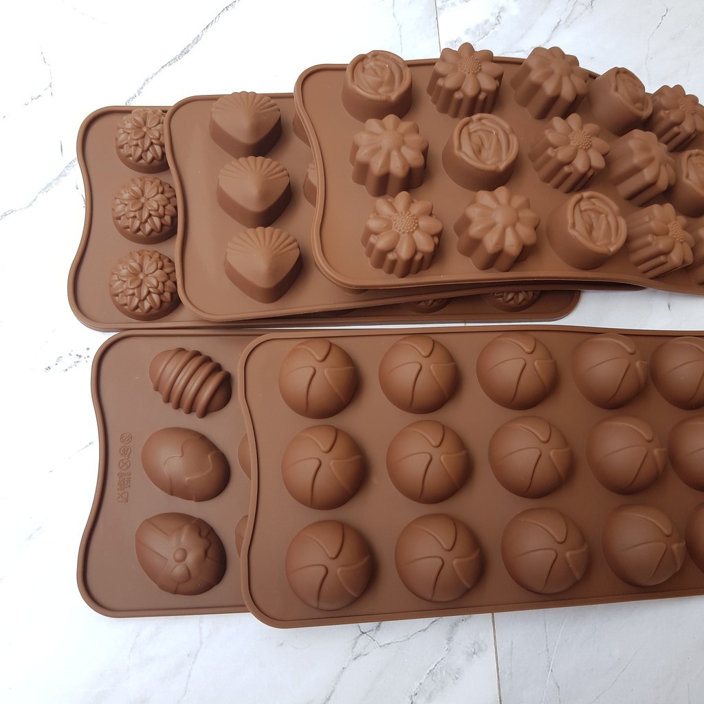 cetakan silicon mold coklat jelly puding agar agar cake chocolate